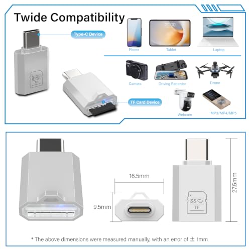 Magiclifee USB-C Card Reader with OTG and MicroSD Slot — main product image