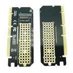 CFNXKTWBR PCIe x16 to M.2 NVMe SSD Adapter Card with LED