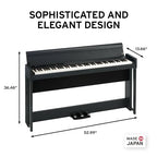Korg C1AIRWBK 88-Key Digital Home Piano