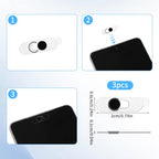 QFGasre Slide-Type Smartphone Camera Privacy Covers