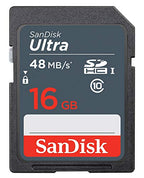 SanDisk FBA_SDSDUNB-016G Ultra 16GB SDHC Memory Card