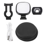 Generic LED Video Light for Action Cameras with Adjustable Color