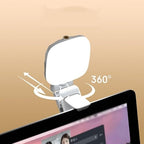 BFKRYP Mini Clip-On Portable LED Selfie Fill Light