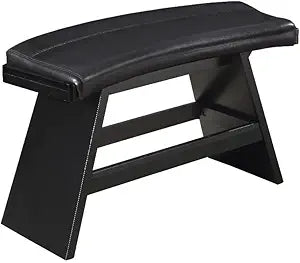 Lexicon Hillshaw Brown Upholstered Pub Height Bench