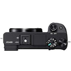 Sony E58SNILCE6400B a6400 4K Mirrorless Camera with 50mm Lens Kit