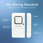 Philips JDT3693W/37 Window Door Alarm 10 Pack