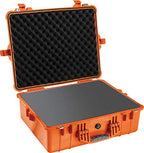 Pelican 1600-000-150 Camera Case with Foam Orange