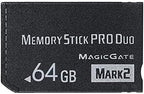 Sony MS 64GB Memory Stick Pro Duo MARK2 PSP Camera