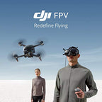 DJI FPV Combo: 4K Drone, Goggles, Motion Controller