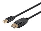 Monoprice 113373 Mini DisplayPort to DisplayPort 6ft Cable