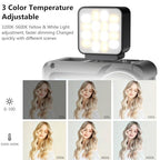 LICAEVEY Magnetized LED Fill Light for Action Cameras
