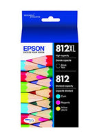Epson T812 High Capacity DURABrite Ultra Ink Combo Pack