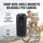 GOWENIC 1080P WiFi Thumb Action Camera for Vlogging