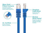Monoprice 105899 Cat6A STP Ethernet Patch Cable 3ft