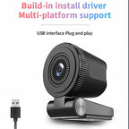 DDYYDS C180 4K Autofocus Webcam with Built-In Microphone