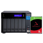 QNAP TVS-672XT-i3-8G-68S 40TB 6-Bay Thunderbolt 3 NAS RAID 5