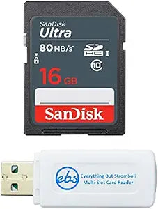 SanDisk 16GB_SD_Ultra_R6 Ultra SD Card Reader Bundle — main product image