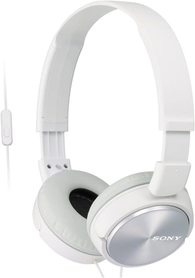 Sony MDRZX310APW Headphones with Mic - White