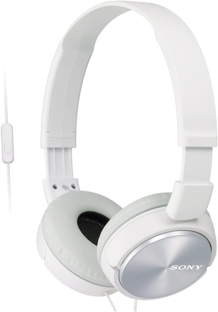 Sony MDRZX310APW Headphones with Mic - White — main product image