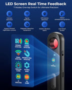 Pokace 7-in-1 Hidden Camera and RF Signal Detector
