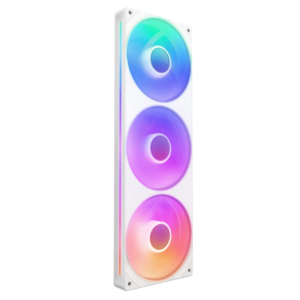 NZXT F360 RGB Core 360mm Liquid Cooler - White