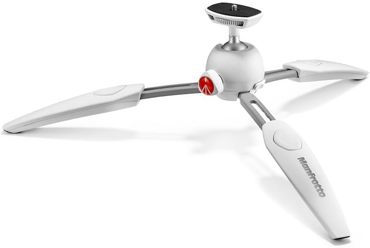 Manfrotto JP A00038BMN PIXI EVO Mini Tripod White
