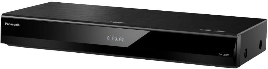 Panasonic DP-UB820-K 4K Blu-ray Player Dolby Vision (Renewed)