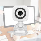 Abaodam USB Computer Camera with Microphone and Adjustable Focus