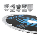 Spyder Diamond Edge Universal Cut Off Wheel 2-Pack