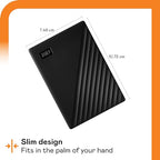 WD My Passport 6TB Portable External Hard Drive (Renewed)