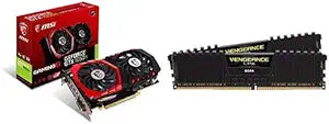 MSI GTX 1050 Ti Gaming Graphics Card Bundle — main product image