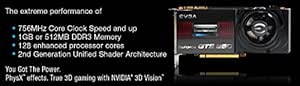 EVGA 512-P3-1153 TR GeForce GTS250 PCIe Video Card — main product image