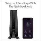 NETGEAR Nighthawk CAX30 Cable Modem Wi-Fi 6 Router Combo