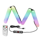 Hamwesh 4-Way Foldable RGB LED Video Light Panel
