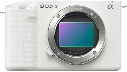 Sony ILCZVE1/W ZV-E1 Mirrorless Camera White Bundle