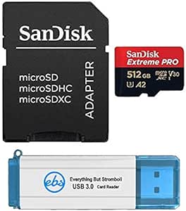 SanDisk SDSQXCZ-512G-GN6MA 512GB Extreme Pro MicroSD Card