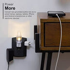 GE 45201 6-Outlet Grounded Wall Tap Extender