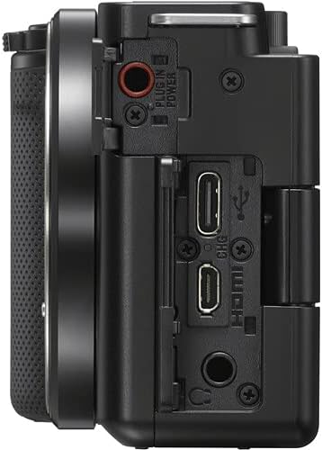 Sony ILCZV-E10L/B ZV-E10 Mirrorless Camera with 16-50mm Lens - Bundle (Renewed)