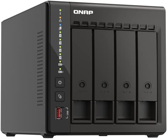 QNAP TS-453E-8G 4-Bay 2.5GbE Desktop NAS