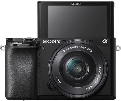 Sony a6100 Mirrorless Camera ILCE6100L/B Lens Bundle Renewed