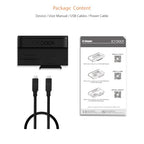 ICY DOCK EZ-Adapter MB104U-1SMB USB-C Adapter for SATA and M.2 SSDs