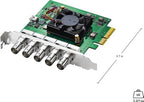 Blackmagic Design 003796 DeckLink Duo 2 SDI Capture Card