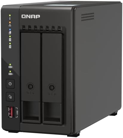 QNAP TS-253E-8G 2-Bay 2.5GbE Quad-Core NAS