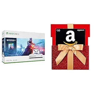 Microsoft Xbox One S 1TB Battlefield V Bundle + $50 GC