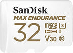 SanDisk SDSQQVR-032G-GN6IA 32GB MAX Endurance MicroSD Card 2-Pack