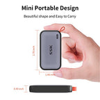 SSK Portable SSD 1TB USB-C External Solid State Drive