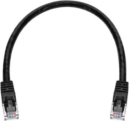 Monoprice 102288 Cat6 Ethernet Cable 1ft Black RJ45