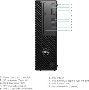 Dell Precision 3450 Small Form Factor Business Desktop, Renewed