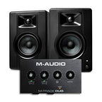 M-Audio M-Track Duo Recording Bundle with BX3 Speakers