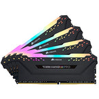 Corsair CMW128GX4M4D3000C16 128GB (4x32GB) Vengeance RGB PRO DDR4 3000MHz Memory